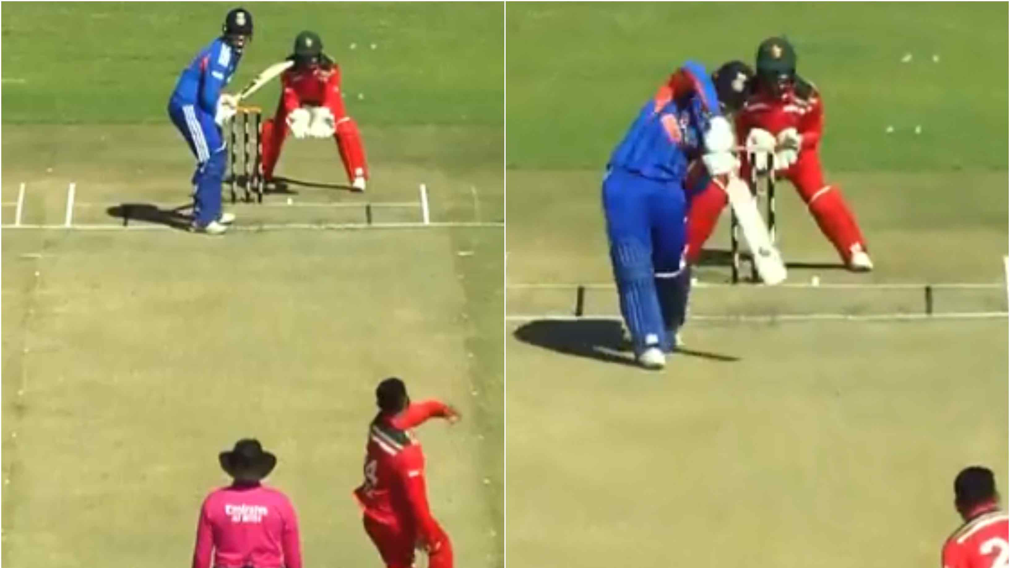 ZIM v IND 2026: WATCH - Vaibhav Sooryavanshi hits Sikandar Raza for colossal 102-meter six during his 81-run knock in 3rd T20I