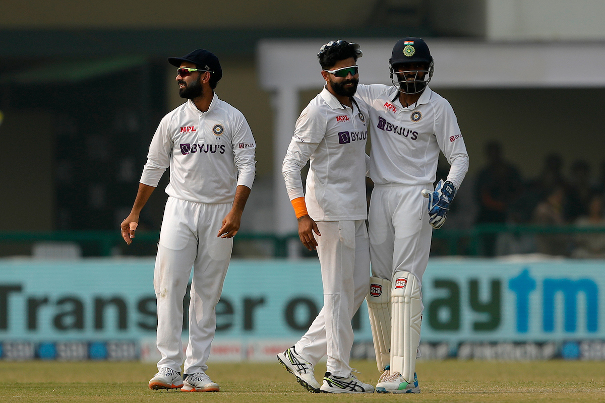 Ravindra Jadeja took four wickets in New Zealand's second innings | BCCI