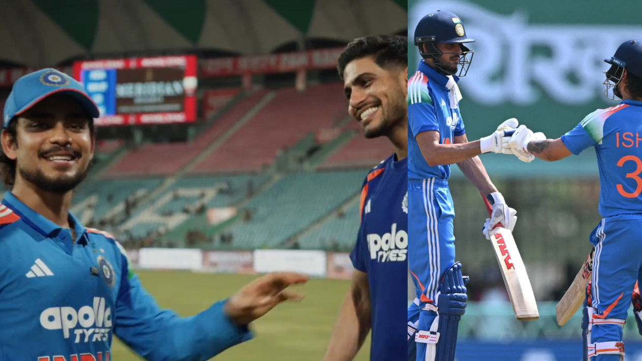 IND v AFG 2026: WATCH- “Mere 70 run kam kara diye”- Kishan jokingly blames Gill for missing his double century in second ODI