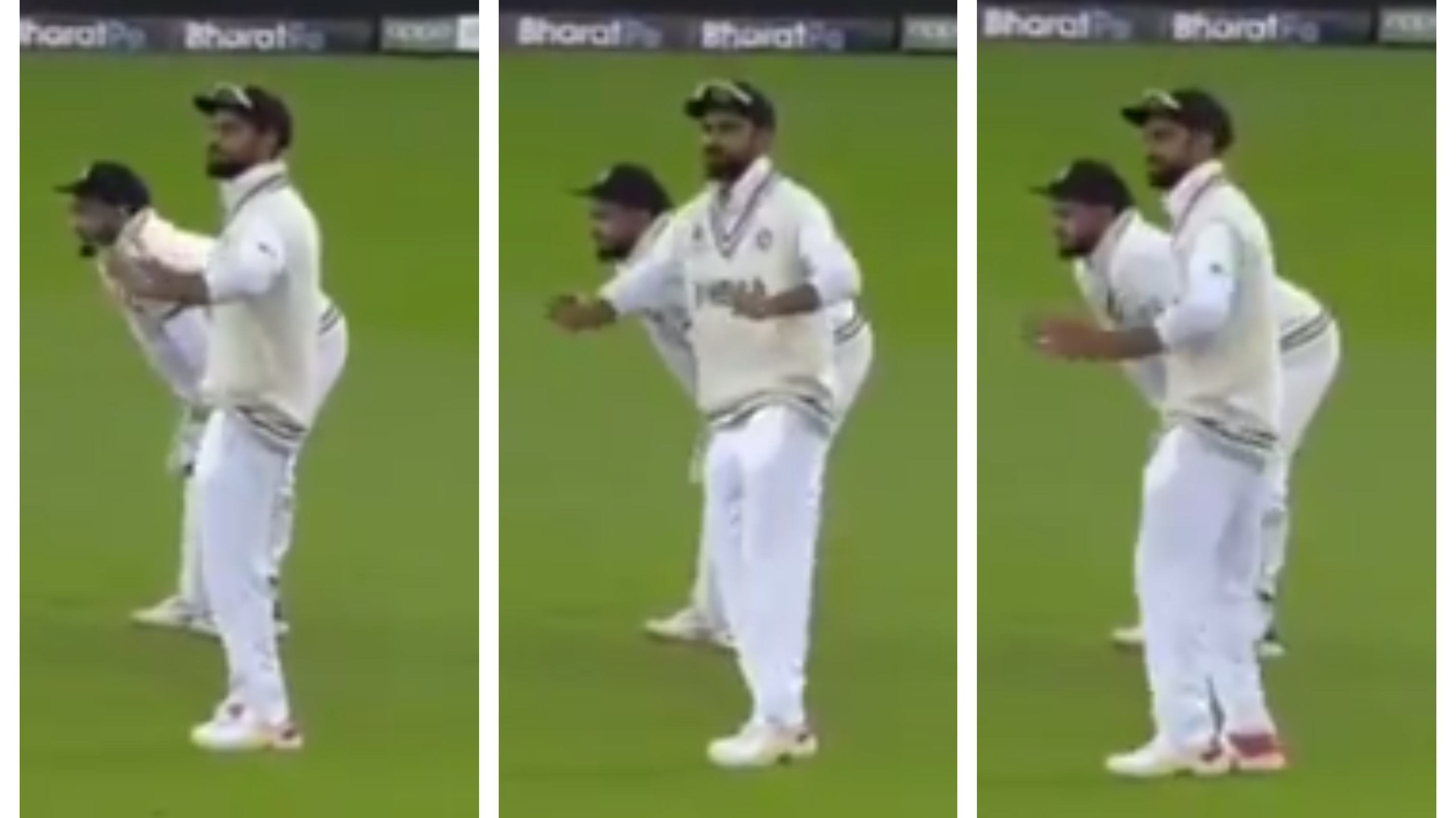 WTC 2021 Final: WATCH – Virat Kohli displays his dance moves while fielding in the slip region