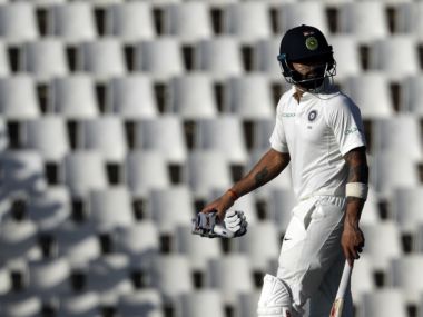 Virat Kohli got out for only 5 in India's second innings | AP
