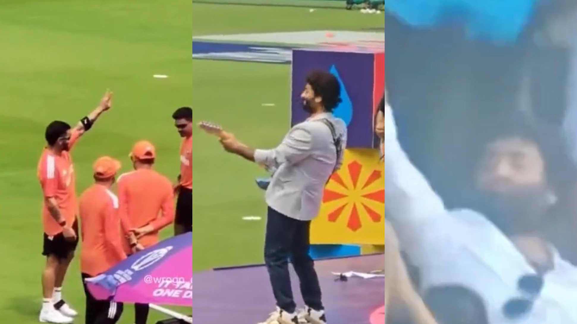 CWC 2023: WATCH- “I love you Virat”- Arijit Singh shouts mid-performance; does Ganguly celebration after Babar’s wicket