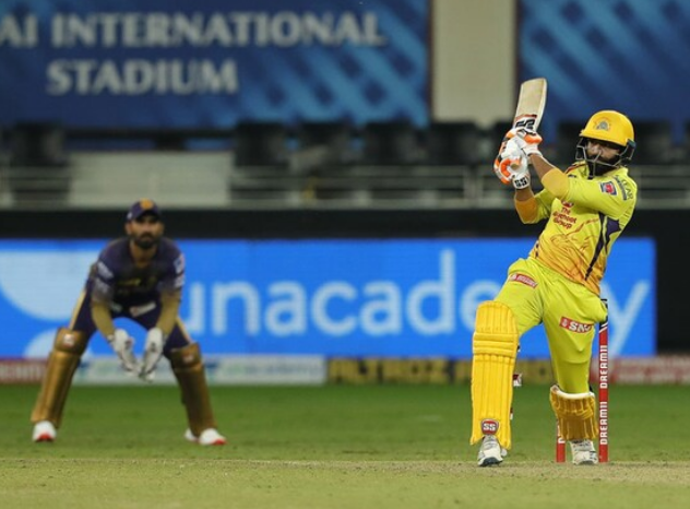 Ravindra Jadeja smashed an unbeaten 31 off just 11 balls against KKR | BCCI/IPL