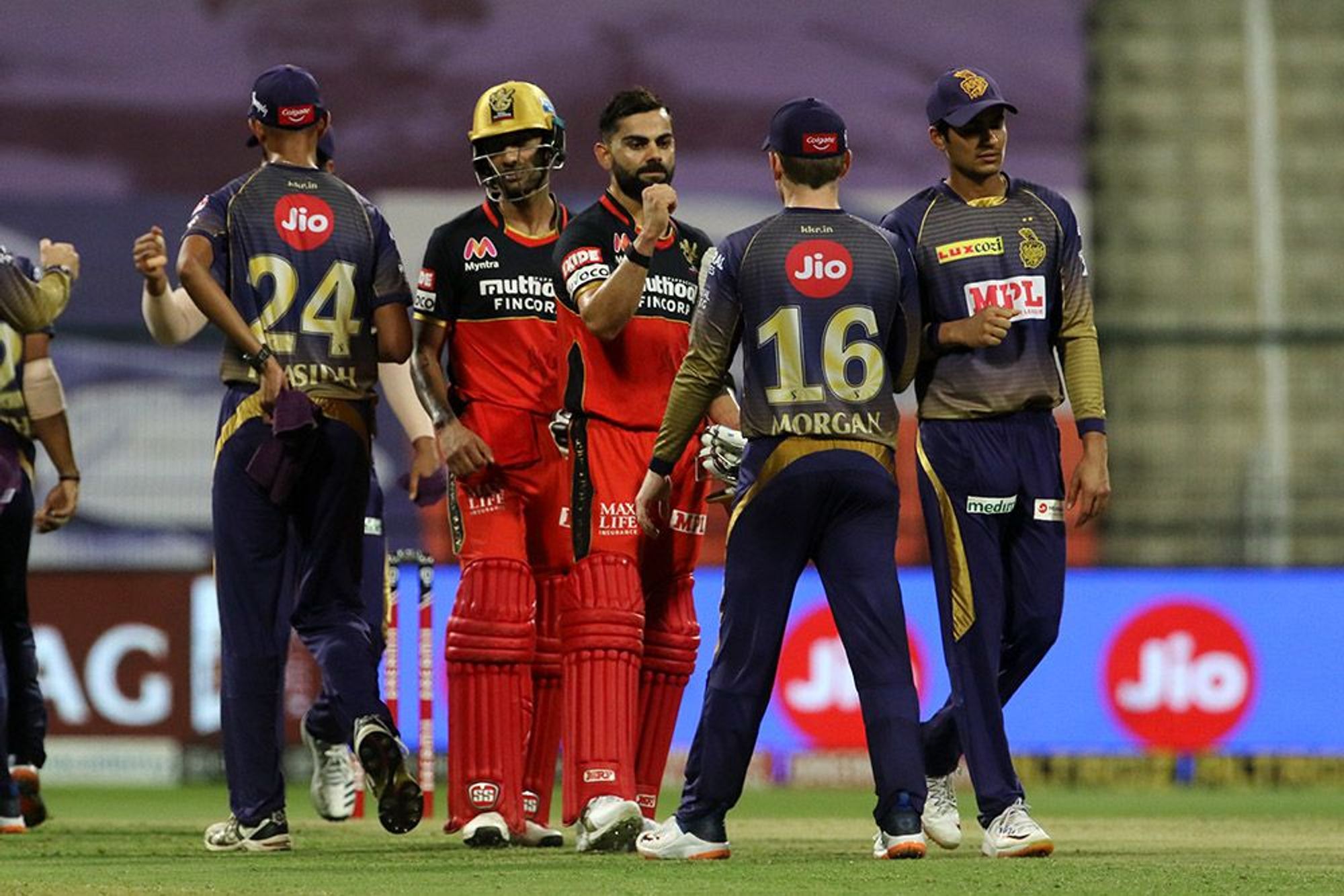 KKR were outplayed in the last game against RCB | IPL/BCCI