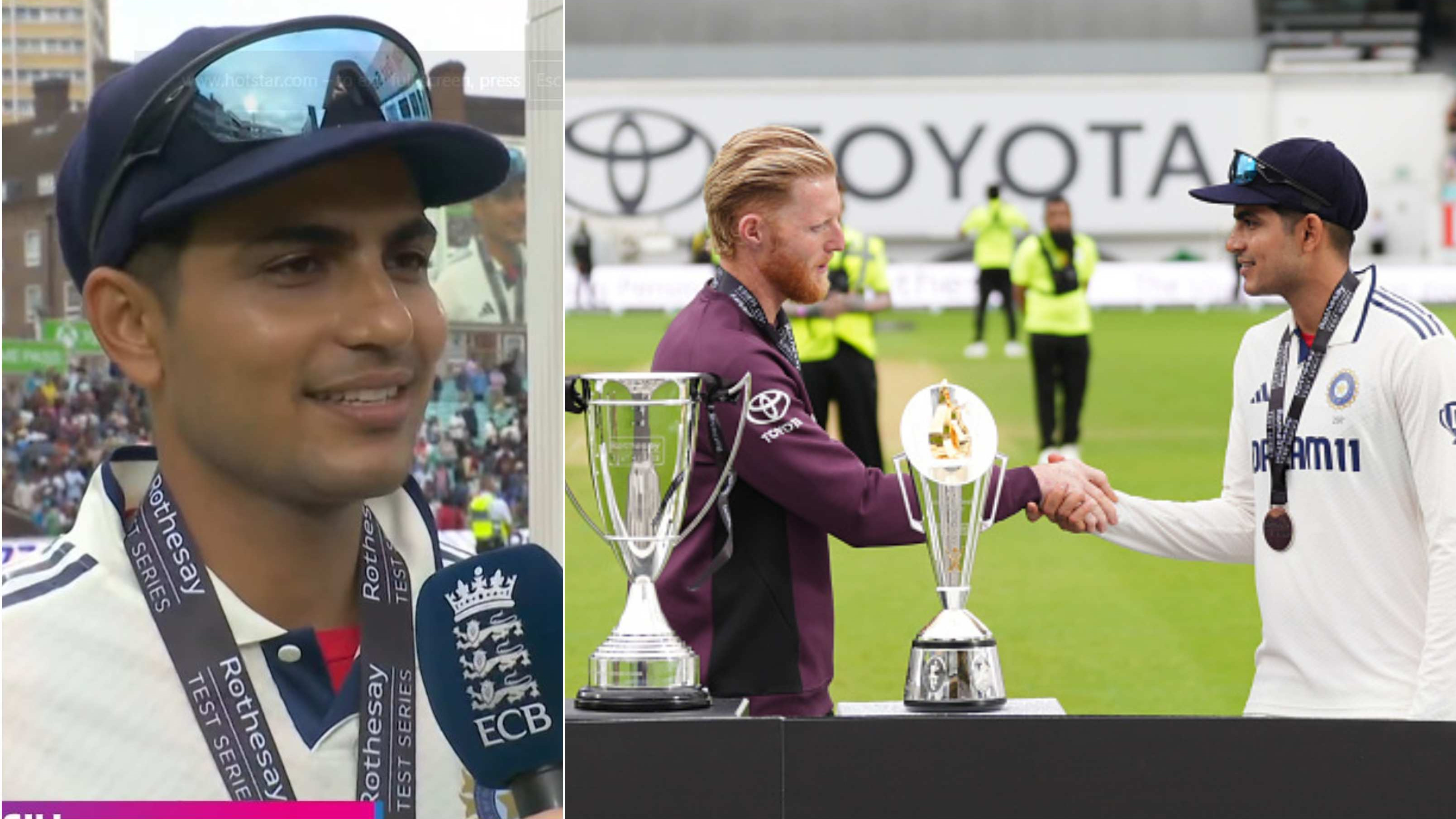 ENG v IND 2025: “Happy to get on the right side,” Shubman Gill after leading India to 2-2 draw against England