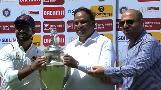 Ranji Trophy 2024: WATCH- 'I'm Mumbai's lowest scorer, but we are Ranji champions'- Ajinkya Rahane