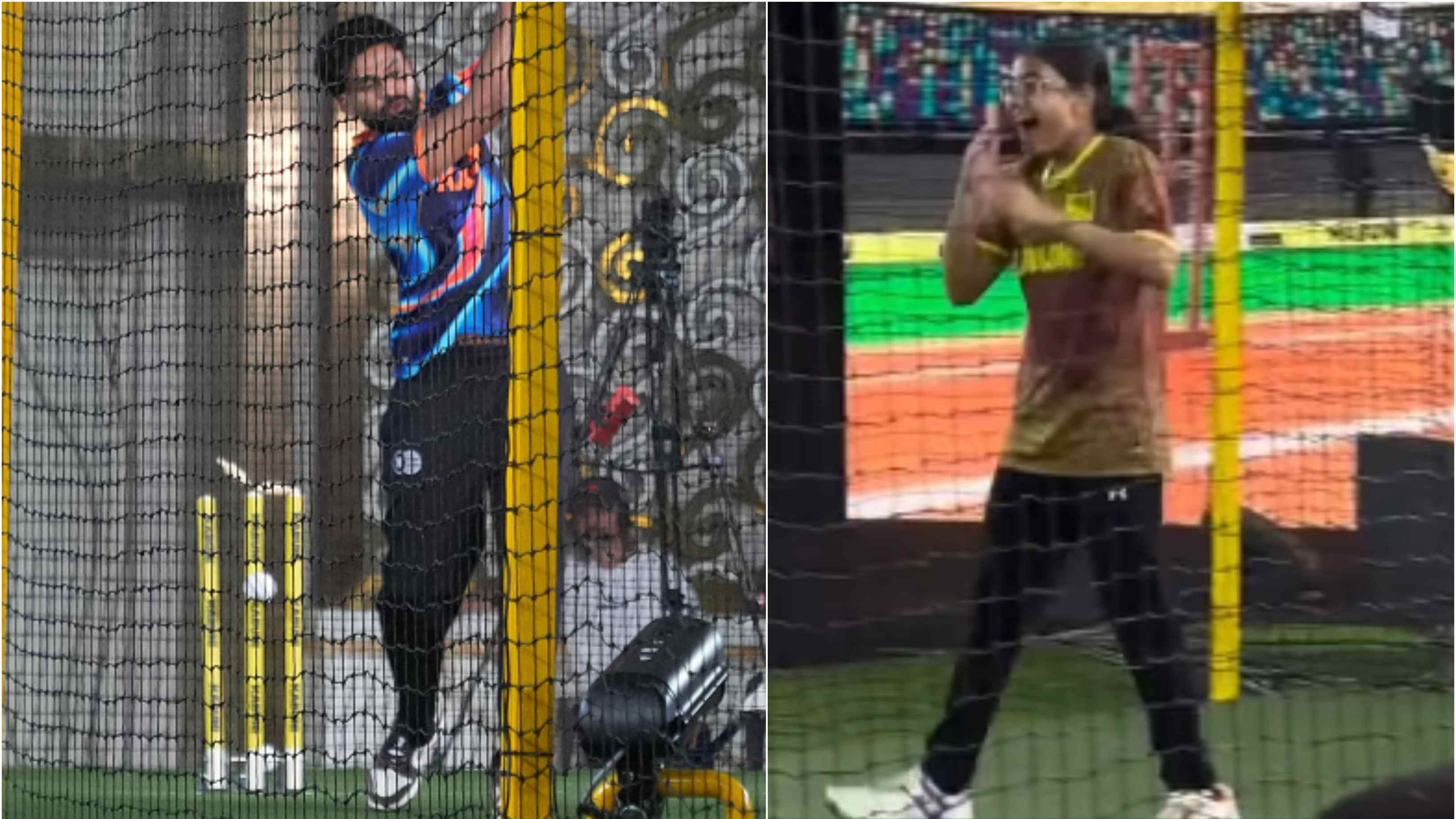 WATCH: Young girl reacts in disbelief after she cleans up India's new T20I captain Shreyas Iyer