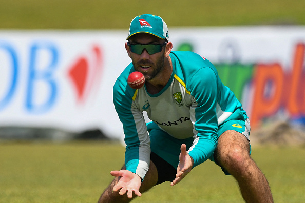 Glenn Maxwell during training session at Galle| Getty Images