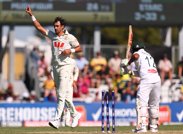 Mitchell Starc took 10 wickets as Australia defeated Bangladesh in 2nd Test by an innings | Getty