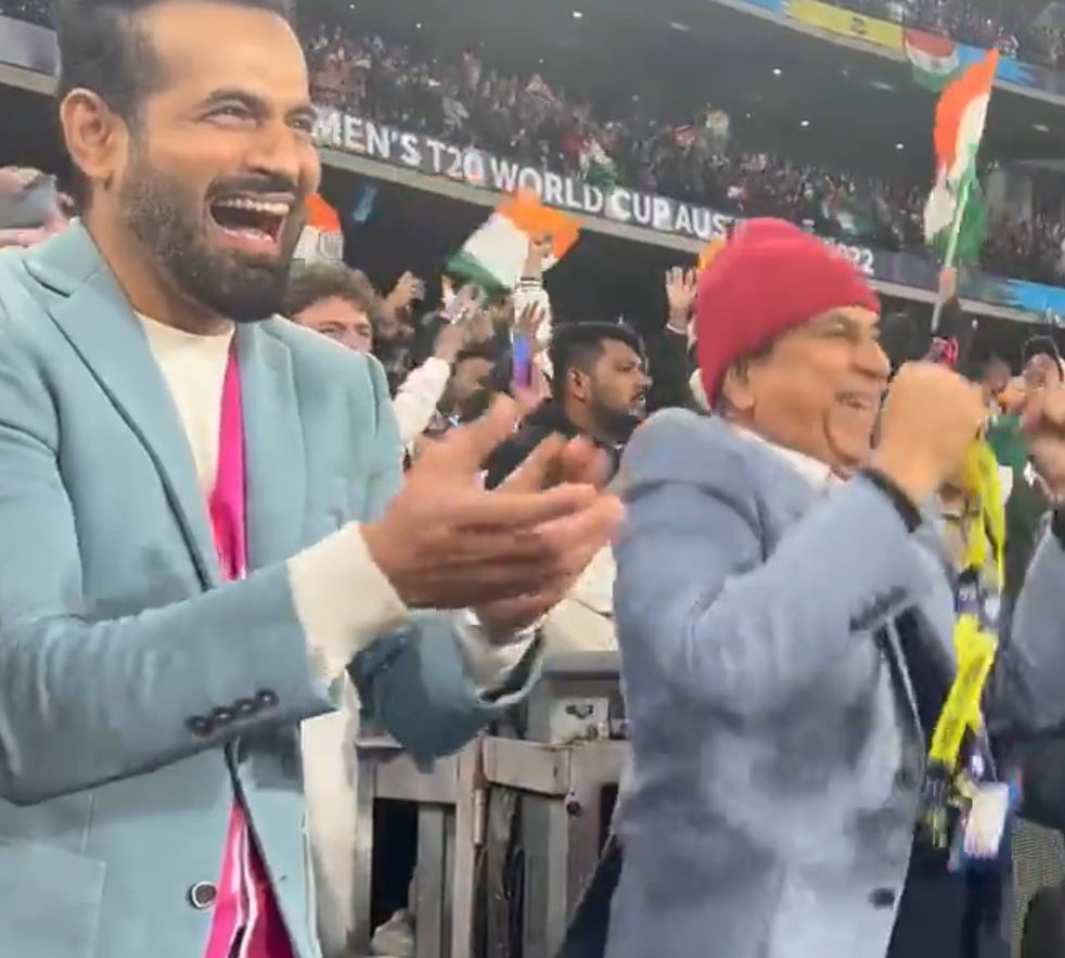 Irfan Pathan, Sunil Gavaskar and Kris Srikkanth rejoice at India's win over Pakistan | Instagram