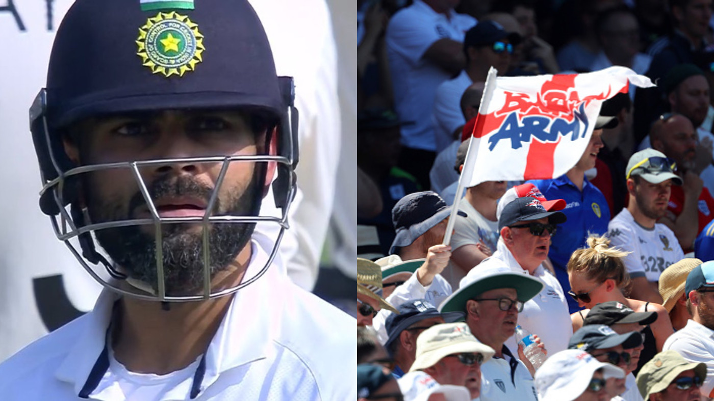 IND v NZ 2021: Barmy Army takes a dig at Virat Kohli's dismissal on four-ball duck