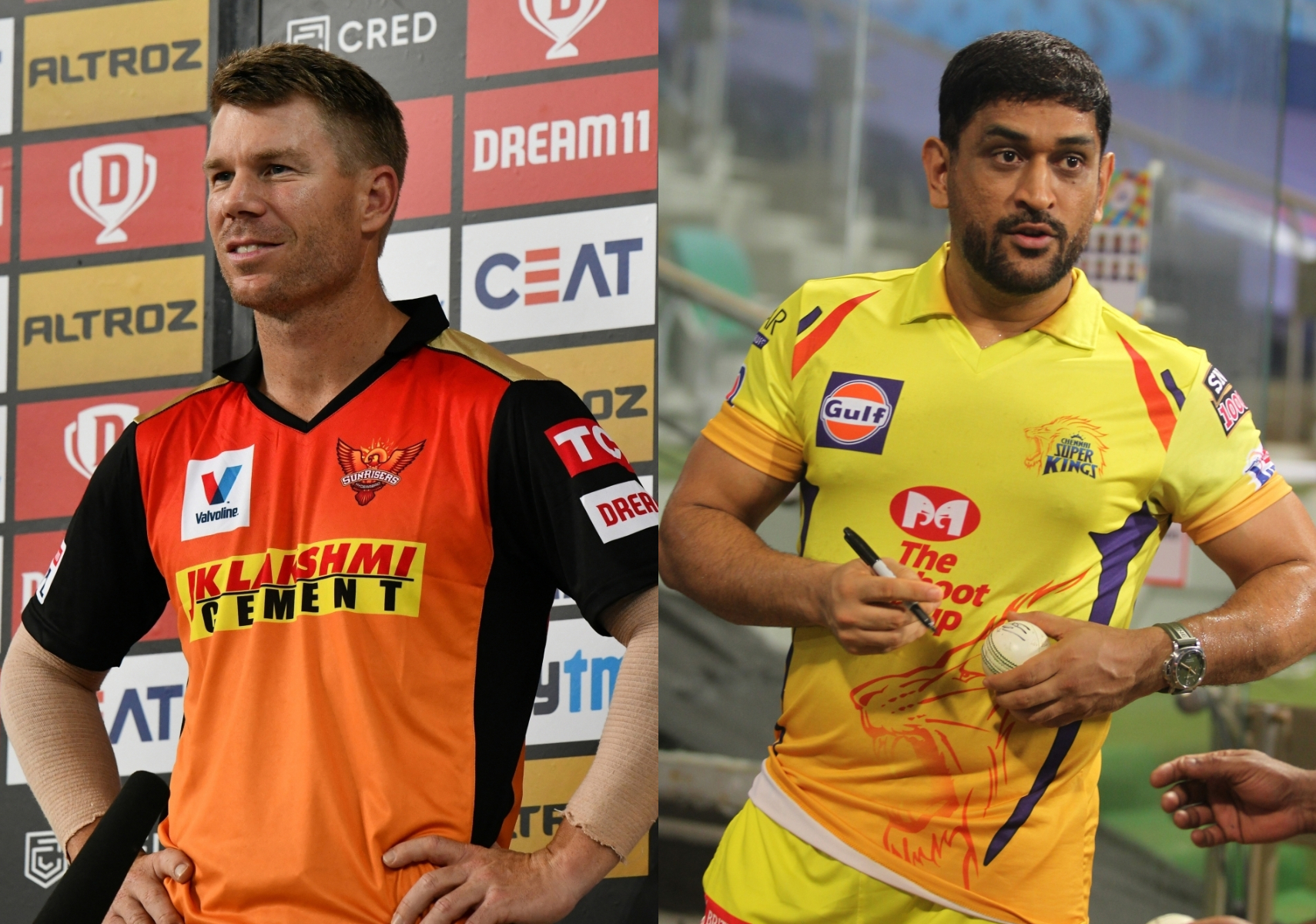 SRH is on 5th spot on the IPL 13 points table, while CSK is no. 7