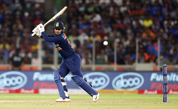 Ishan Kishan in the T20I series against England | Getty