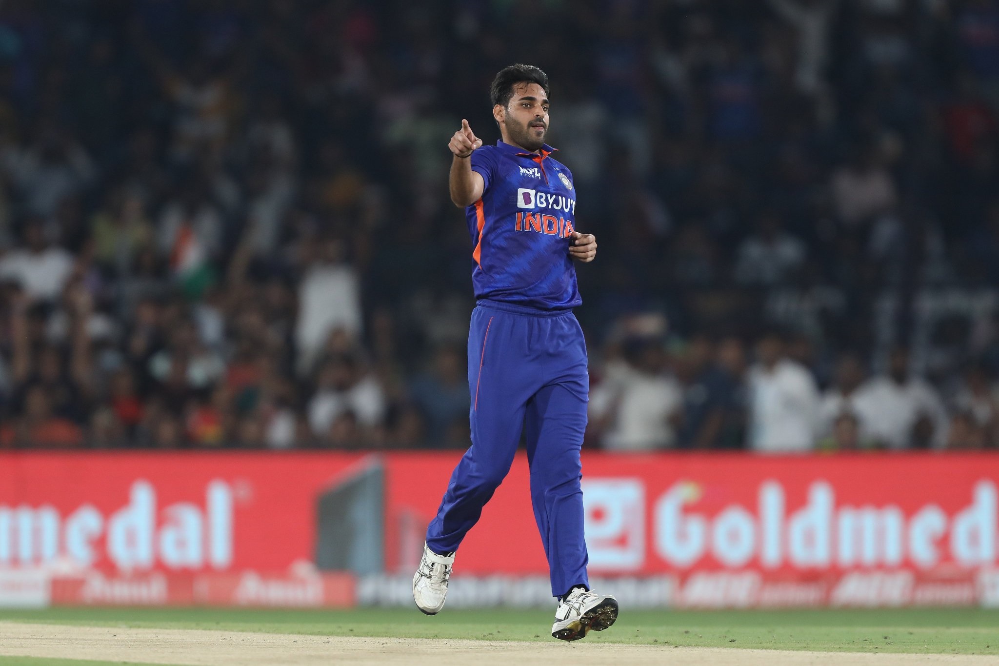 Bhuvneshwar Kumar was the Player of the Series against South Africa recently | BCCI