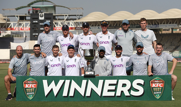 England won the Test series 3-0 in Pakistan | Getty