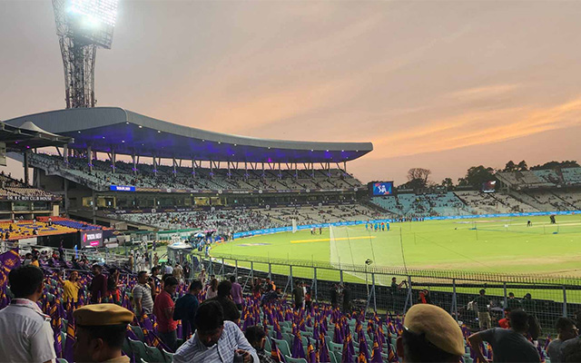 Eden Gardens on Kolkata | X