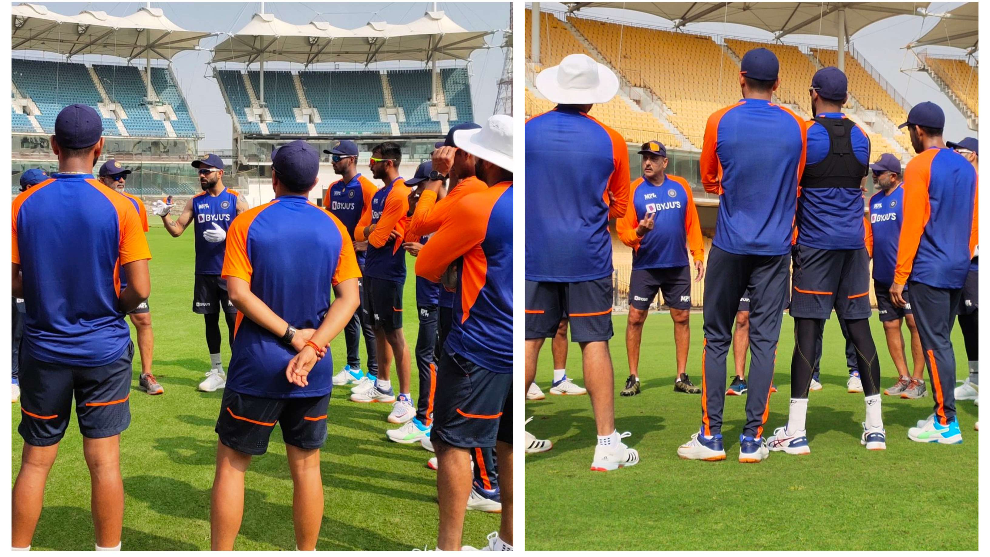 IND v ENG 2021: Virat Kohli, Ravi Shastri address the team as India begins preparation ahead of 1st Test