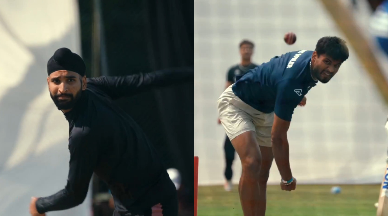 Harpreet Brar and Jagjit Singh Sandhu | BCCI X