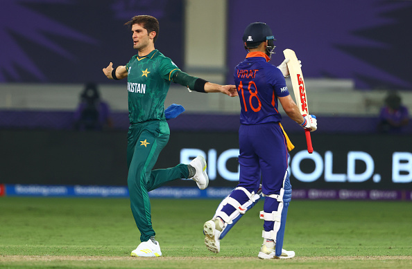 Shaheen Afridi and Virat Kohli | GETTY 