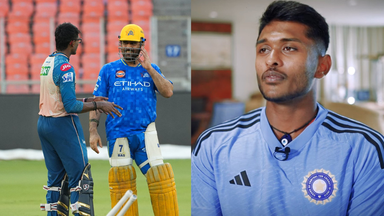 “Why have you come to see me?”- Sai Sudharsan recalls an interesting interaction with MS Dhoni after IPL 2024