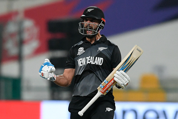 Daryl Mitchell won the game for New Zealand against England | Getty Images