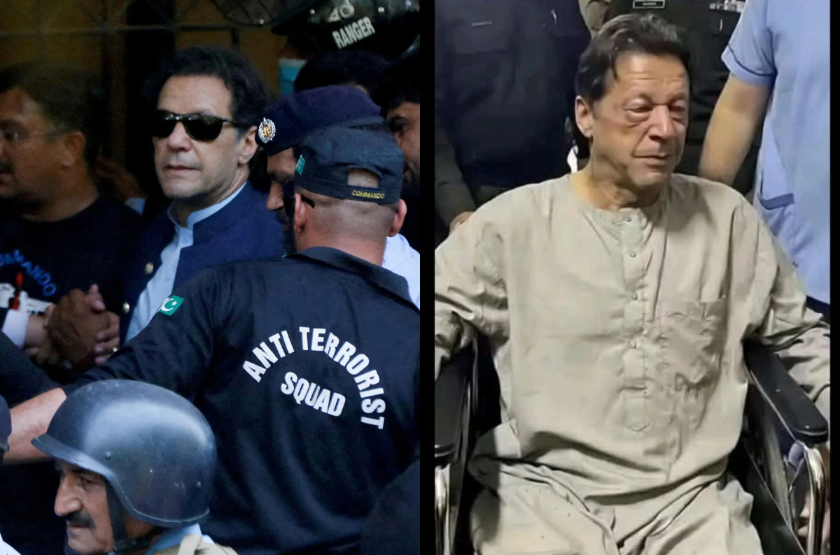 There are health concerns about vision of Imran Khan in jail | X