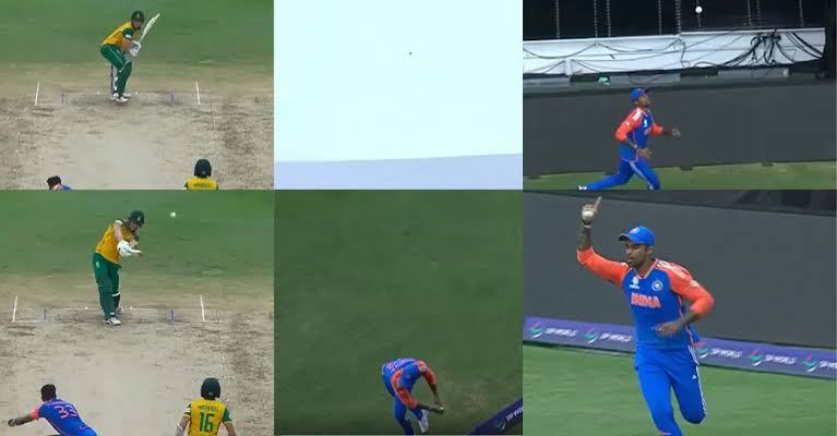 Suryakumar Yadav's catch of David Miller decided the game for India in T20 WC 2024 final | X