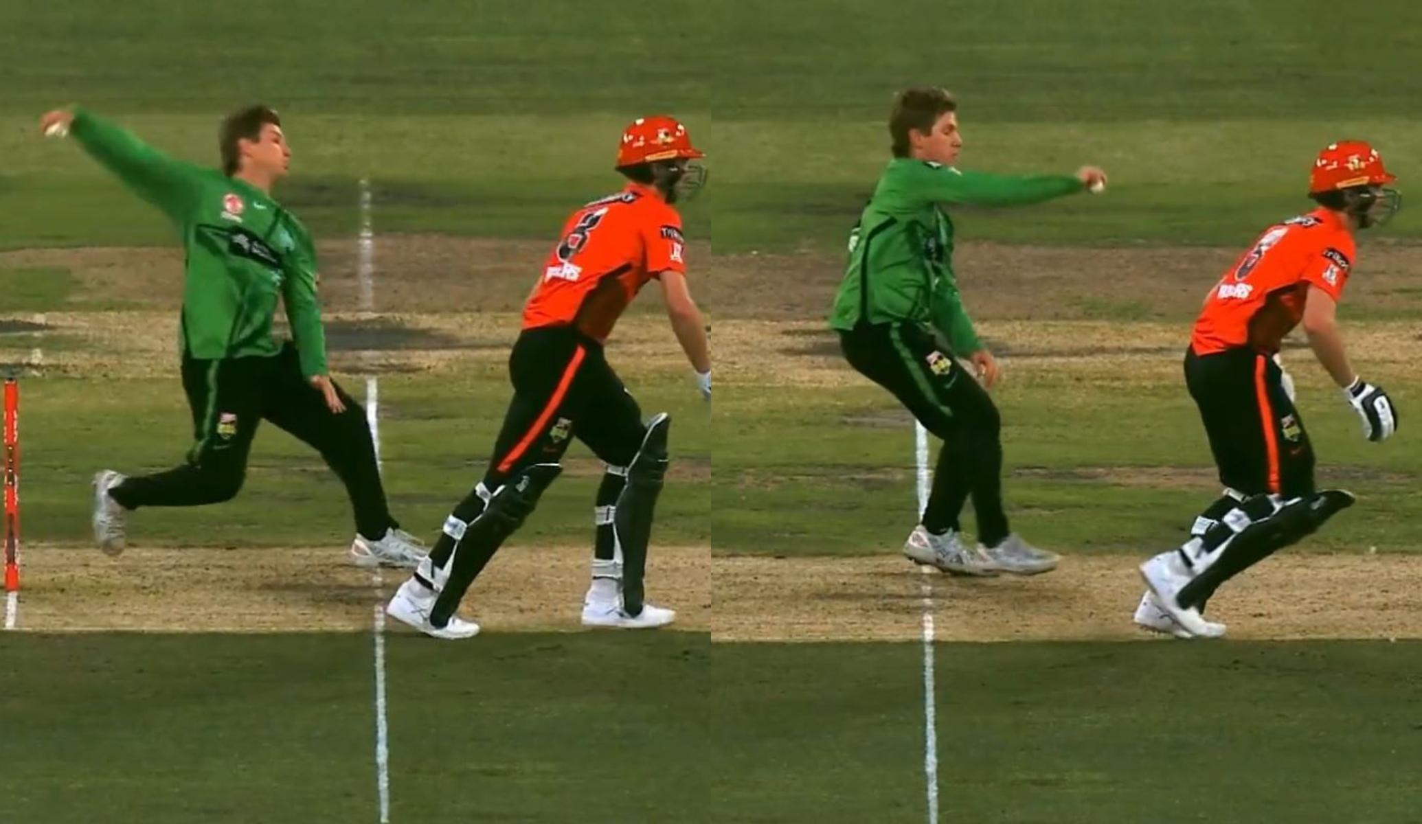 Adam Zampa ran out Tom Rogers at non-striker's end | Twitter