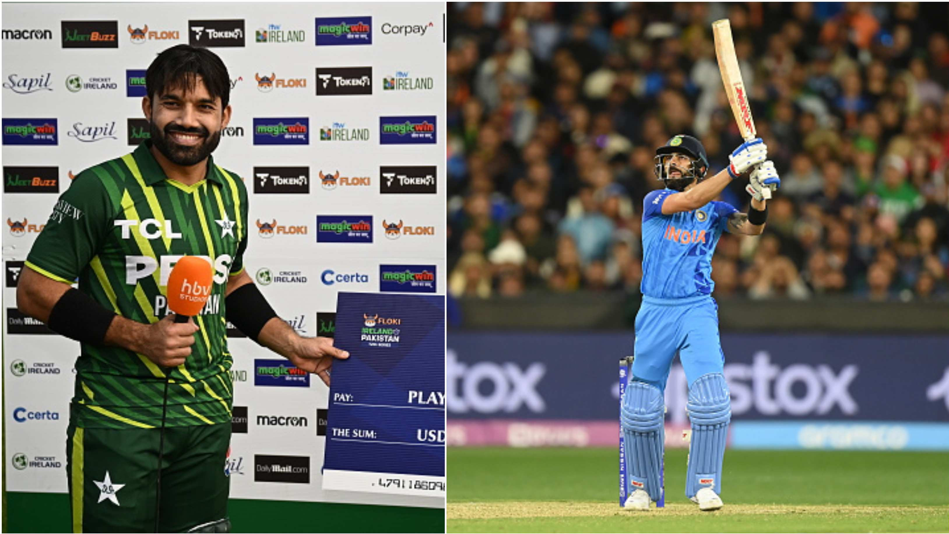 IRE v PAK 2024: “Learnt a lot from him. I respect him,” Mohammad Rizwan expresses his admiration for Virat Kohli