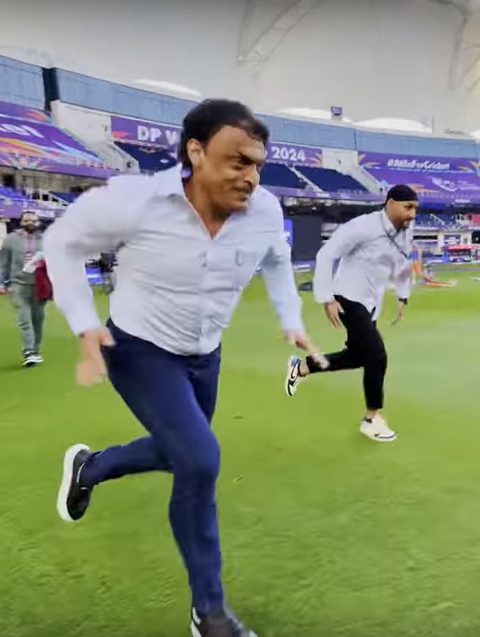 Shoaib Akhtar and Harbhajan Singh race | YouTube Screengrab