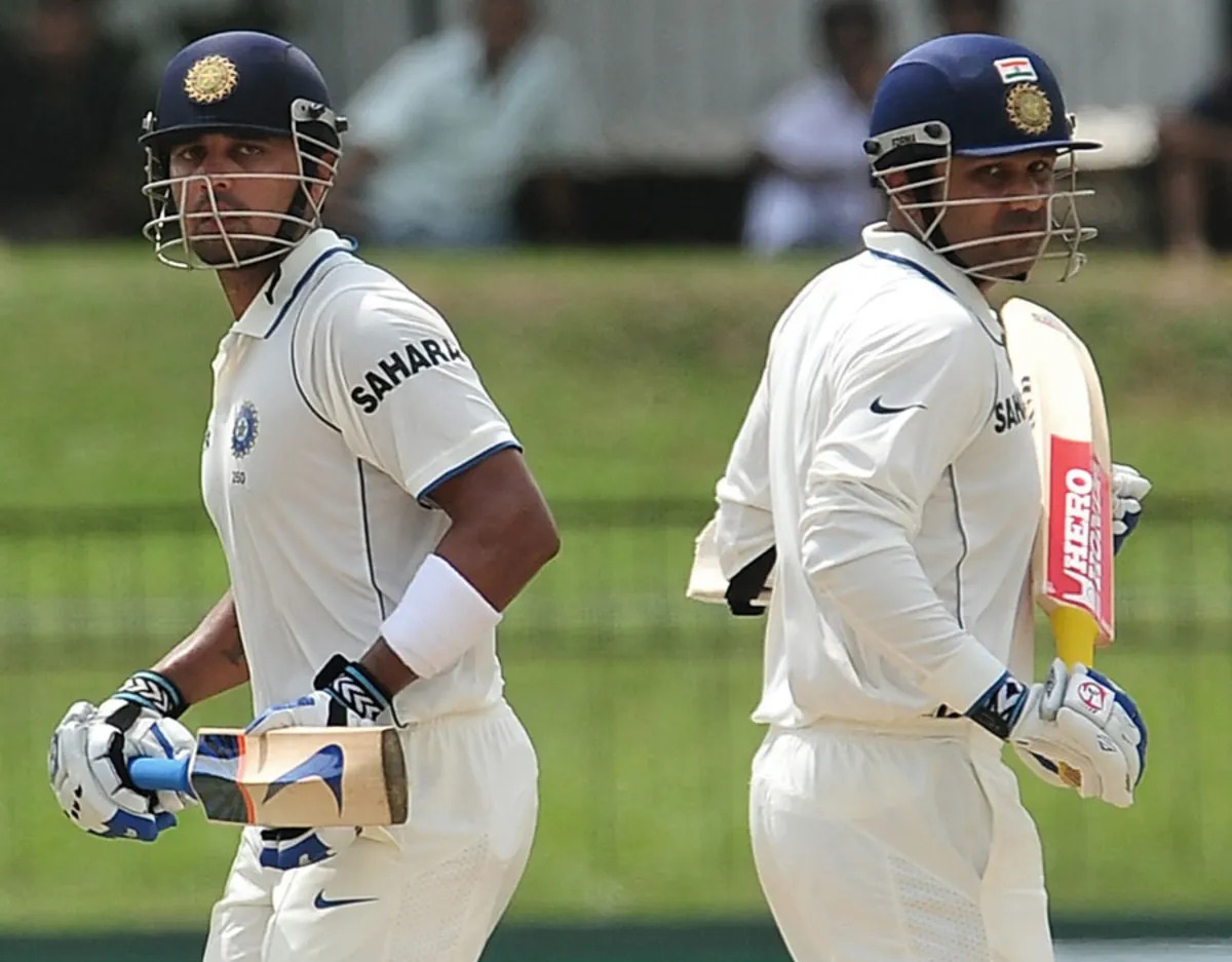 M Vijay and Virender Sehwag were the other two picks by Pujara along with Gavaskar | Getty