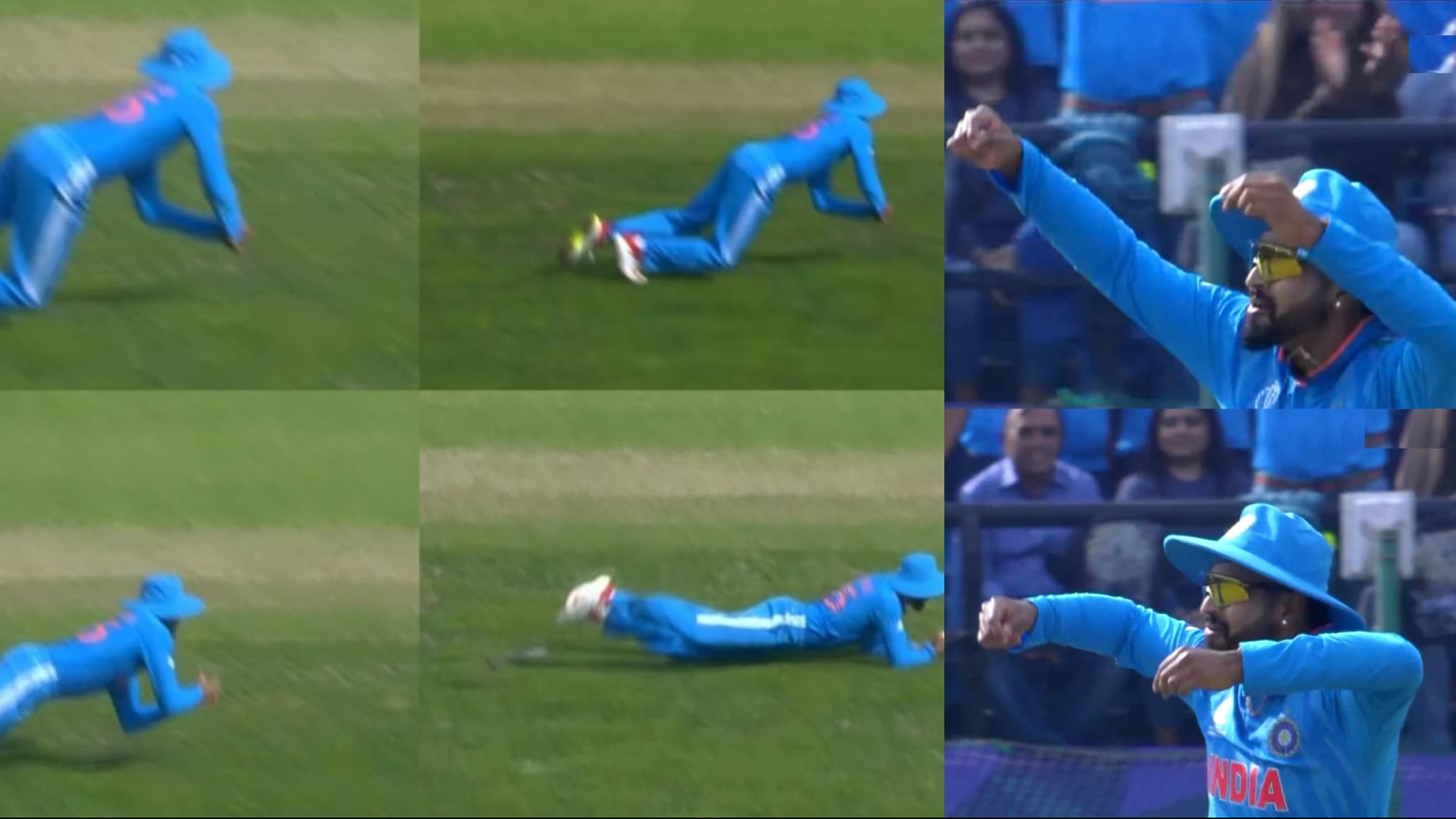 CWC 2023: WATCH- Shreyas Iyer signals for ‘best fielder’ medal from T Dilip after his brilliant diving catch of Devon Conway