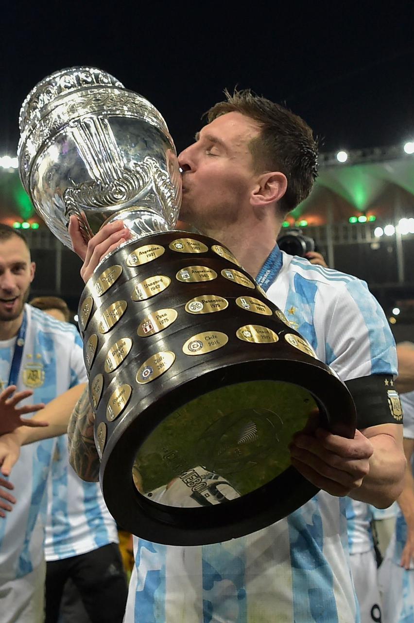 This is Lionel Messi's first big international title for Argentina | Twitter