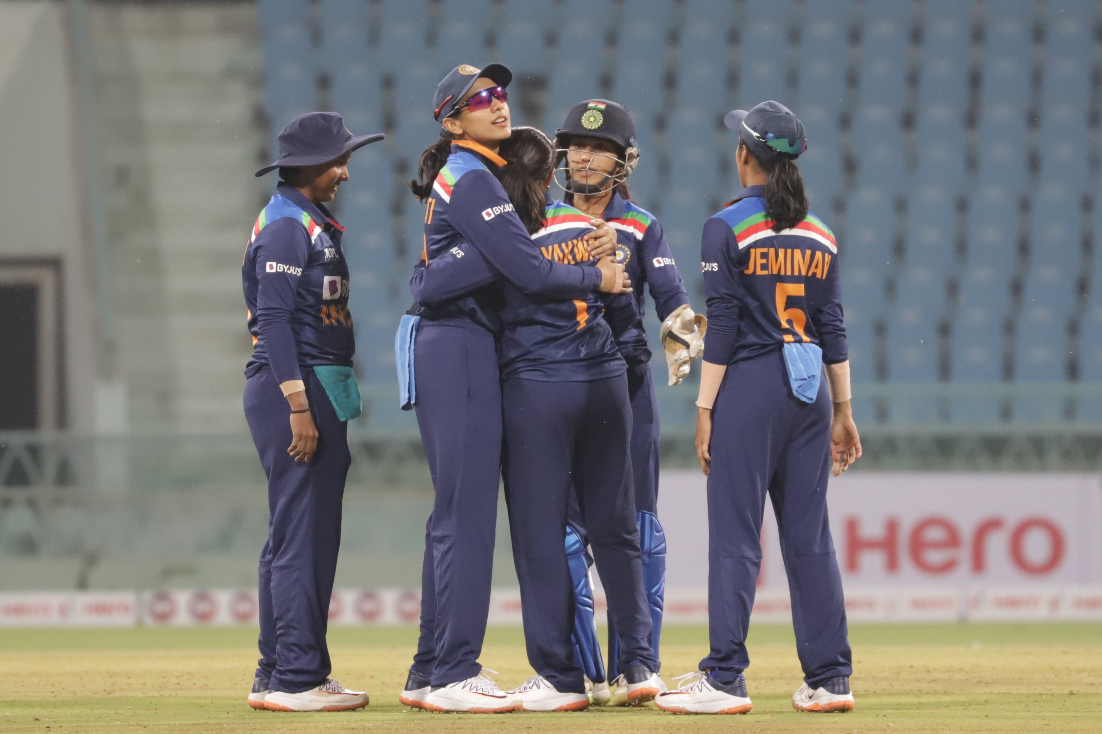 The Women in Blue conceded an unassailable 2-0 lead to South Africa in the T20I series | @BCCIWoemn/Twitter