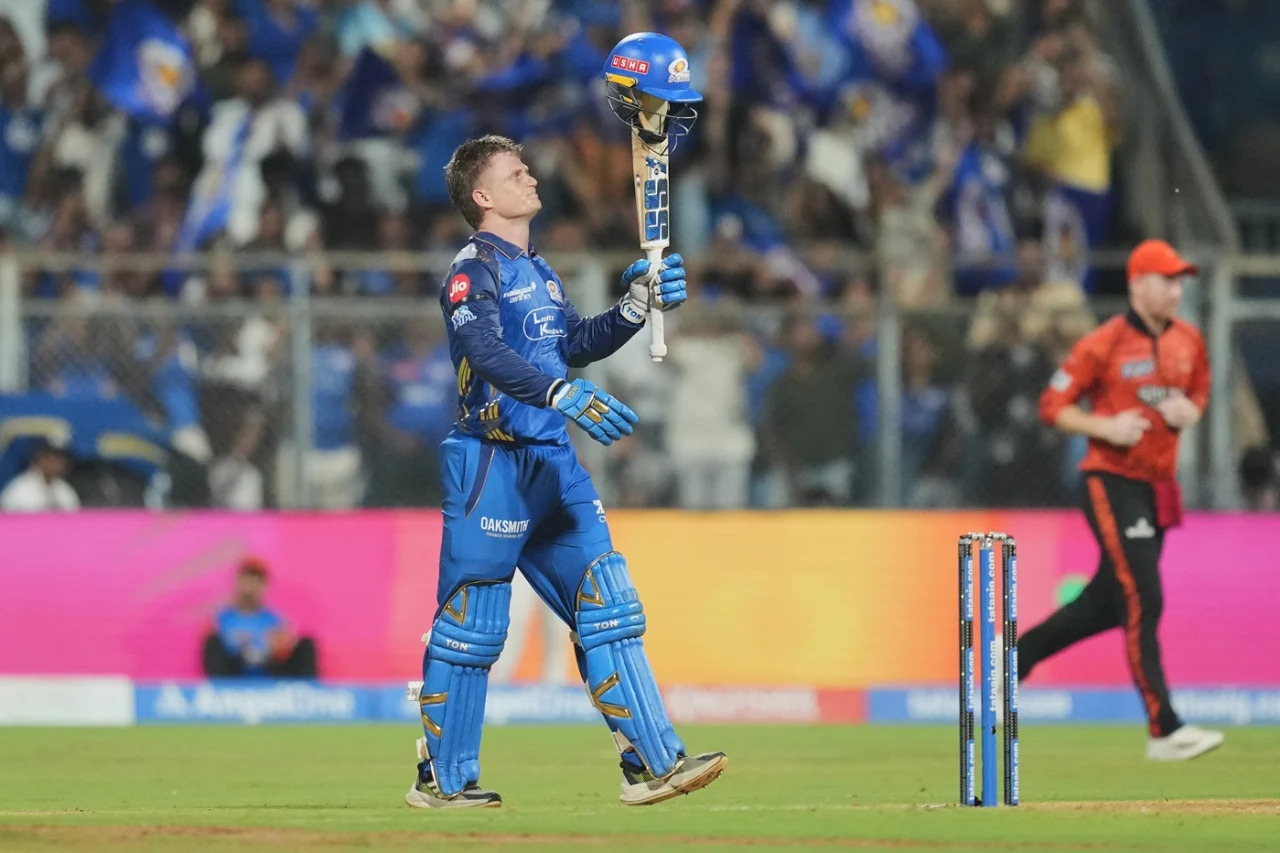 Ryan Rickelton made 123*, highest score by an MI batter in IPL | BCCI-IPL