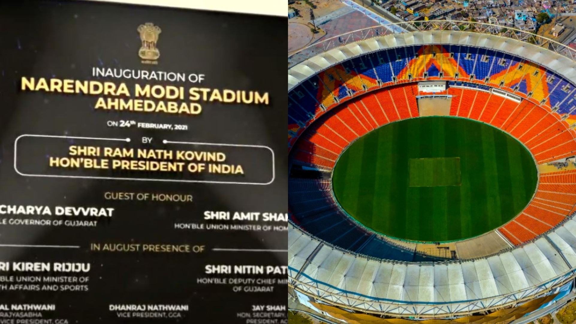 IND v ENG 2021: Ahmedabad's Motera Stadium renamed to Narendra Modi Stadium ahead of 3rd Test