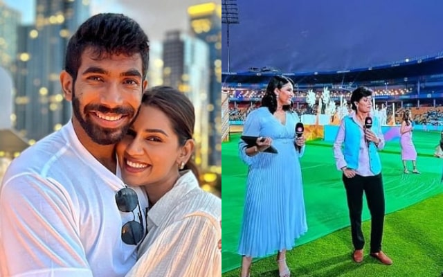 Jasprit Bumrah with his wife Sanjana Ganesan| Instagram