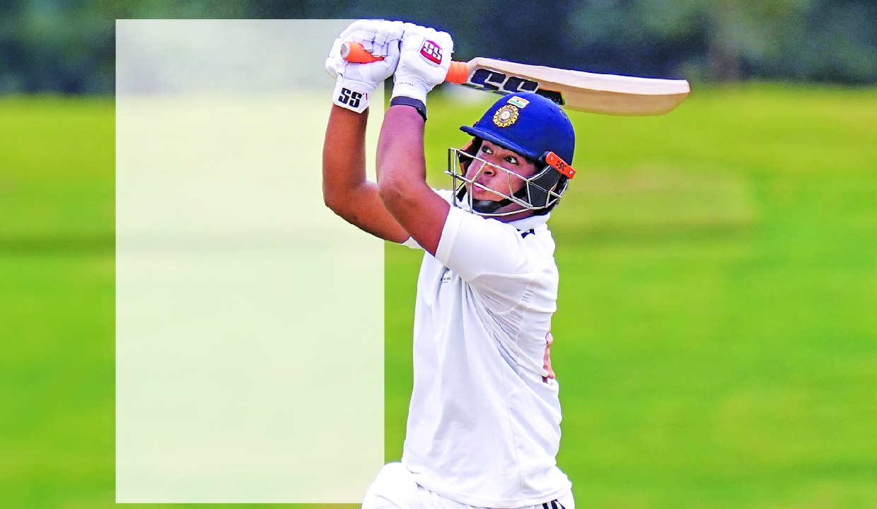 Sooryavanshi had made 92 runs in the first innings, while 40 in the second innings | X