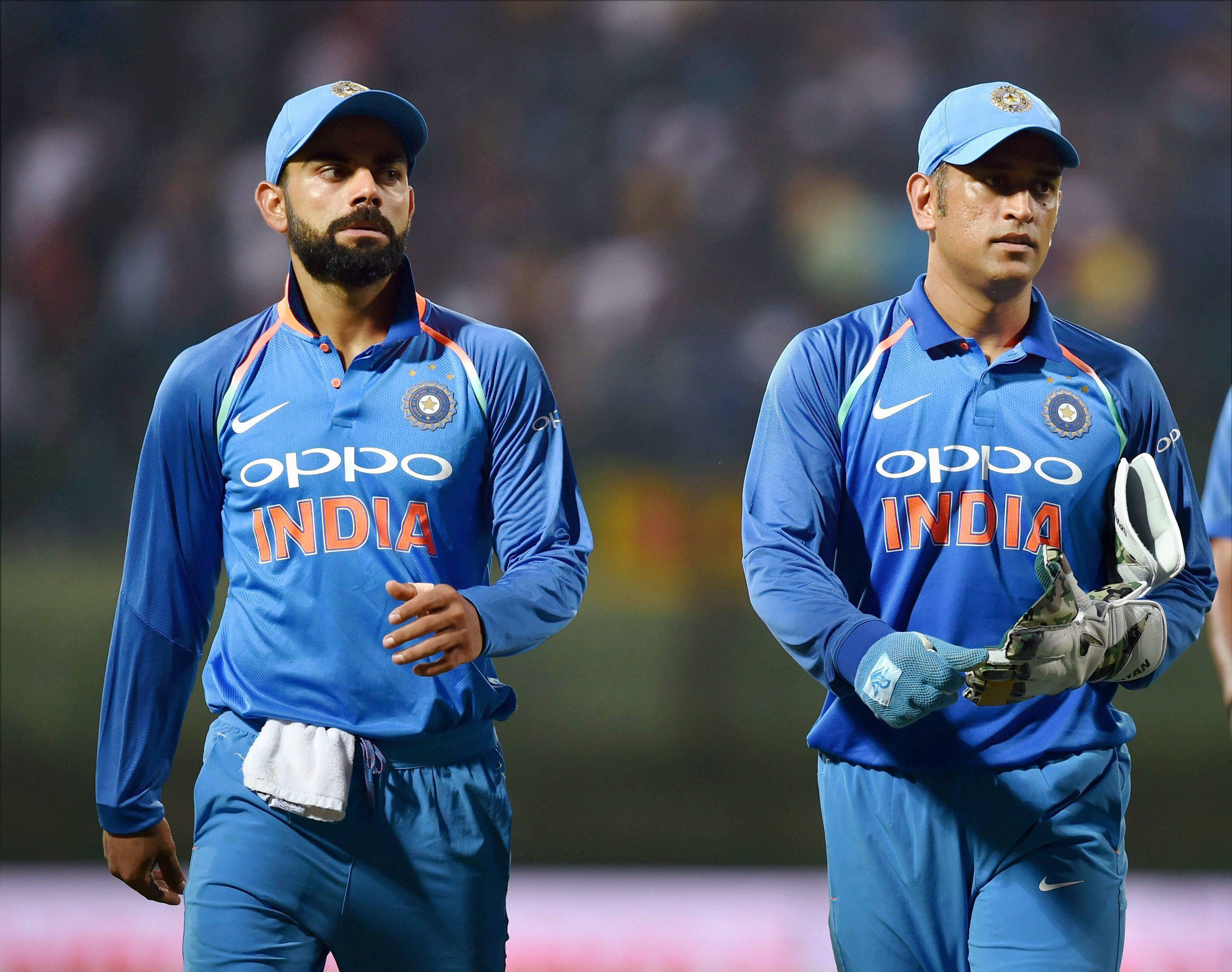 The Indian skipper definitely feeds off a lot from the tactical might of his experienced gloveman | PTI 