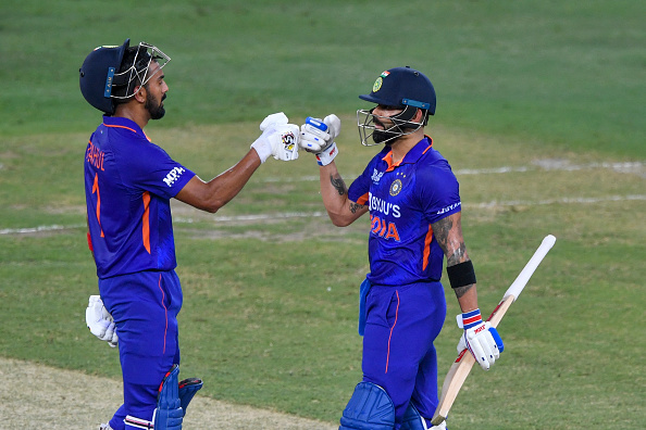 KL Rahul and Virat Kohli added 119 runs | Getty