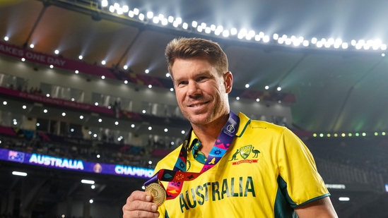 David Warner played 112 Tests, 161 ODIs and 110 T20Is for Australia from 2009-2024 | Getty