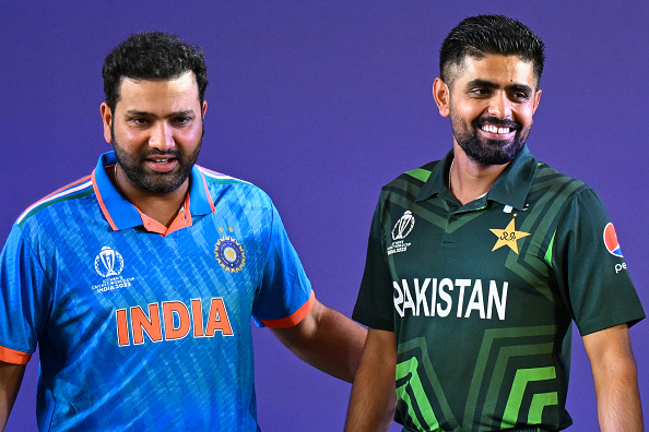 Rohit Sharma and Babar Azam | Getty