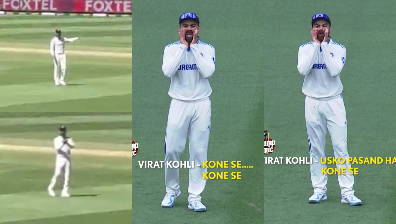 Virat Kohli urged crowd to cheer for Siraj and then planned Smith's wicket as well | X