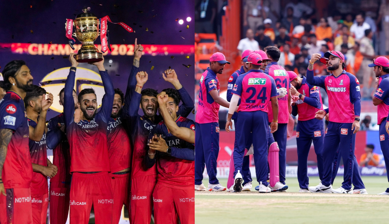 RR won the IPL title in 2008, while RCB won the IPL in 2025 | BCCI-IPL