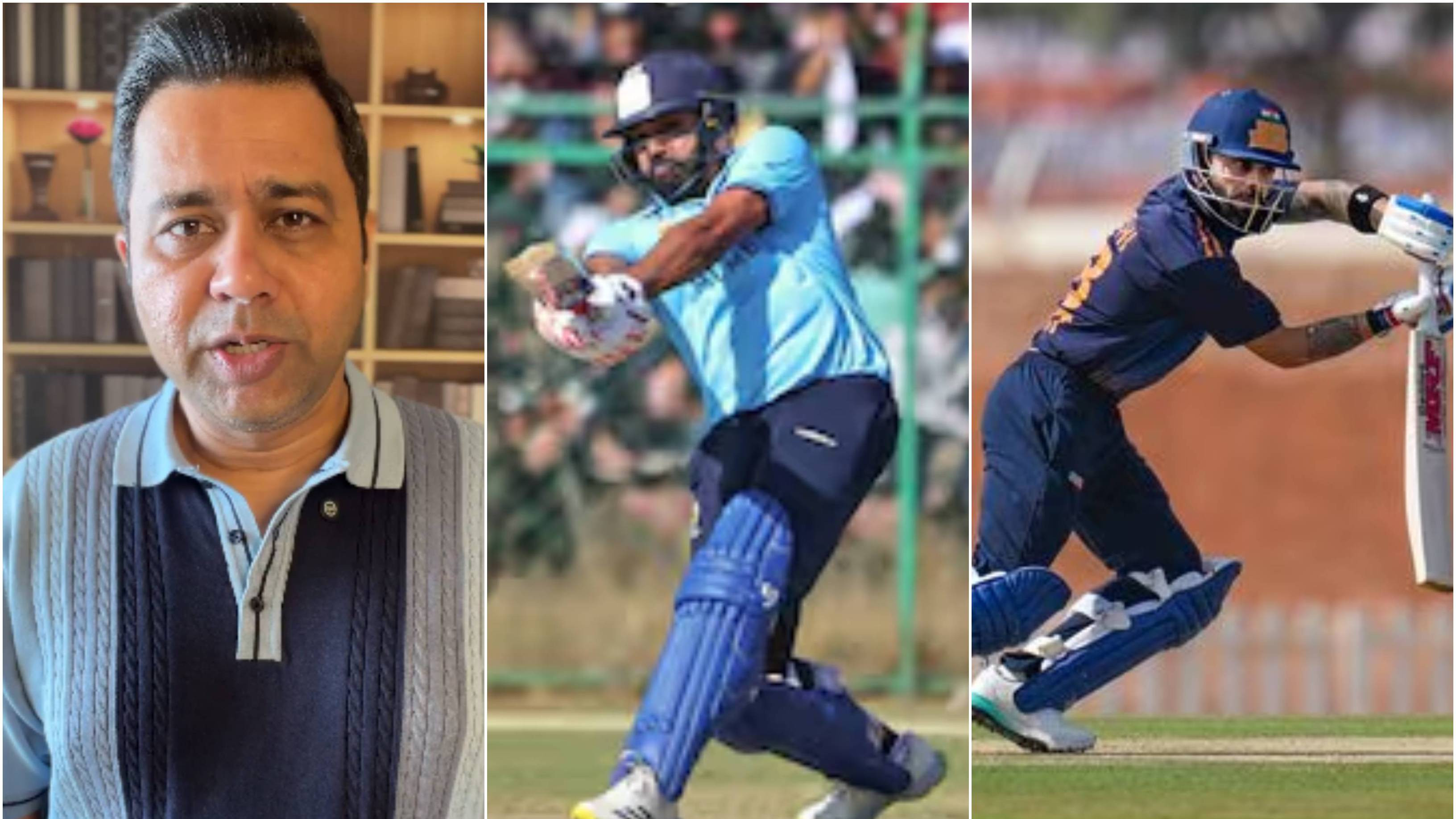 “The level gets elevated,” Aakash Chopra’s take on Rohit Sharma, Virat Kohli’s Vijay Hazare Trophy participation