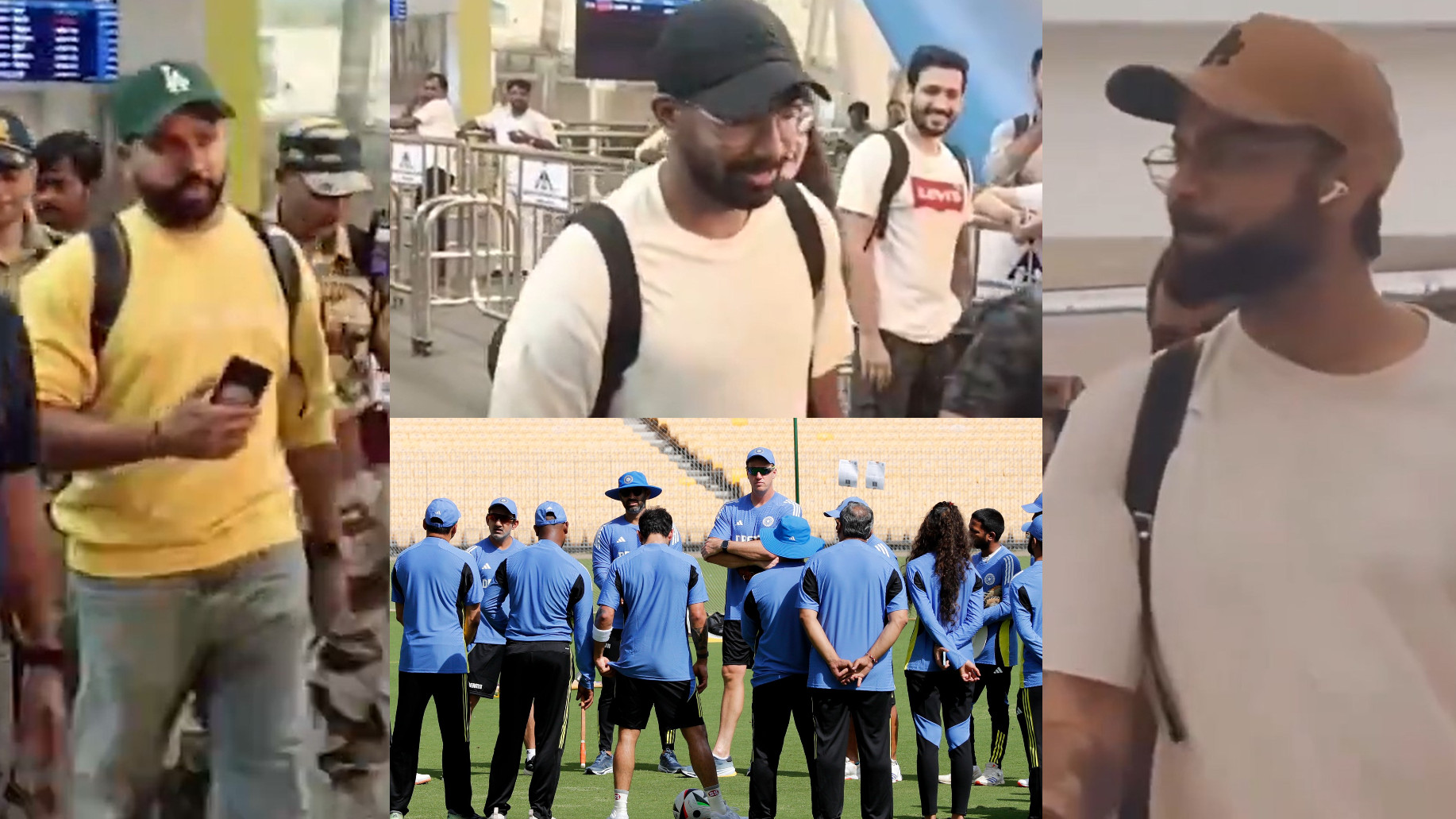 IND v BAN 2024: WATCH- Rohit, Kohli arrive in Chennai; Team India camp begins ahead of 1st Test v Bangladesh