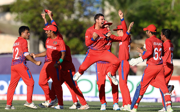 Afghanistan U19 will now face England U19 in the 1st SF on February 1st | Getty