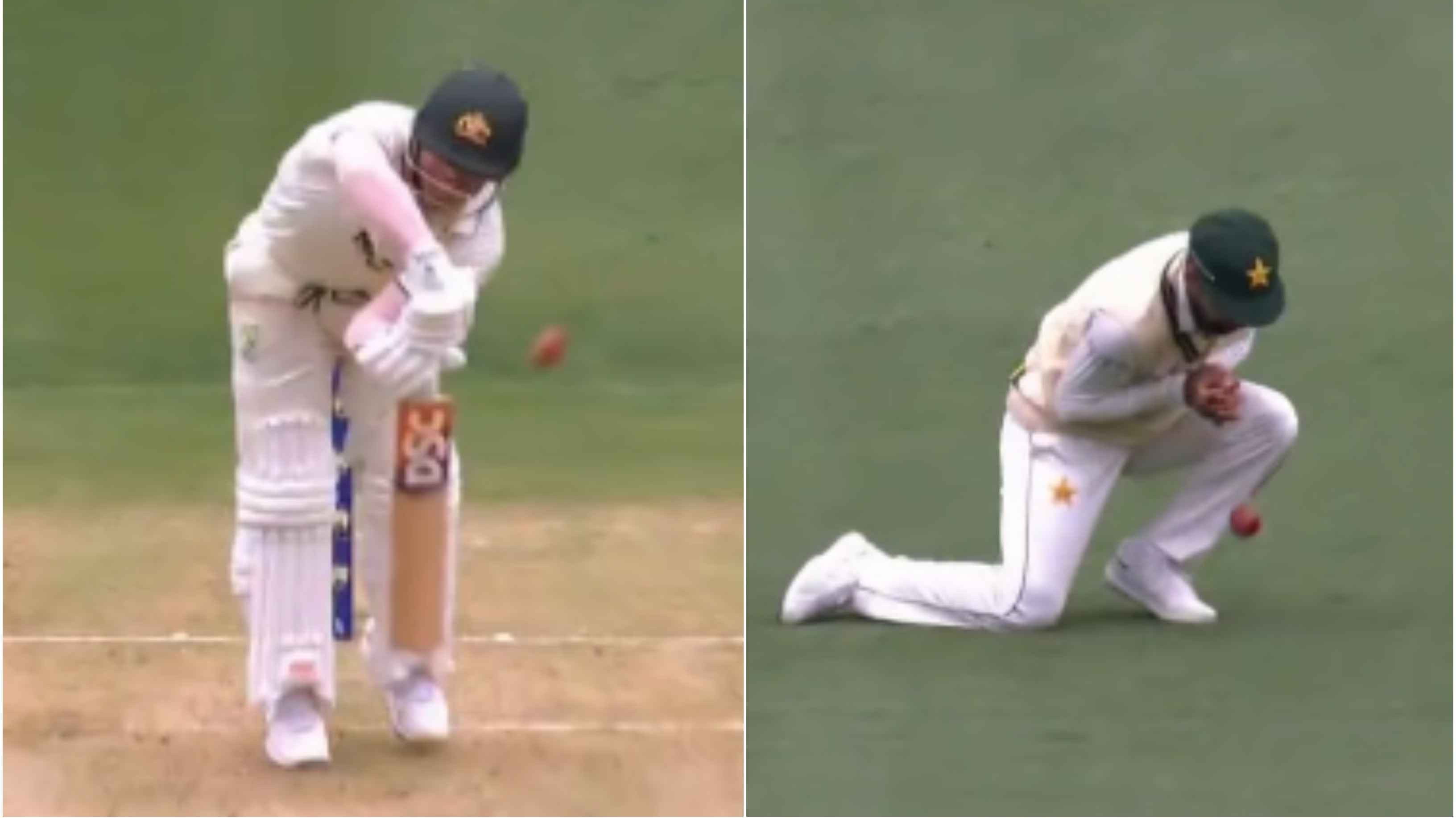 AUS v PAK 2023-24: WATCH – Abdullah Shafique drops a sitter at first slip to give David Warner reprieve on Day 1 at MCG 