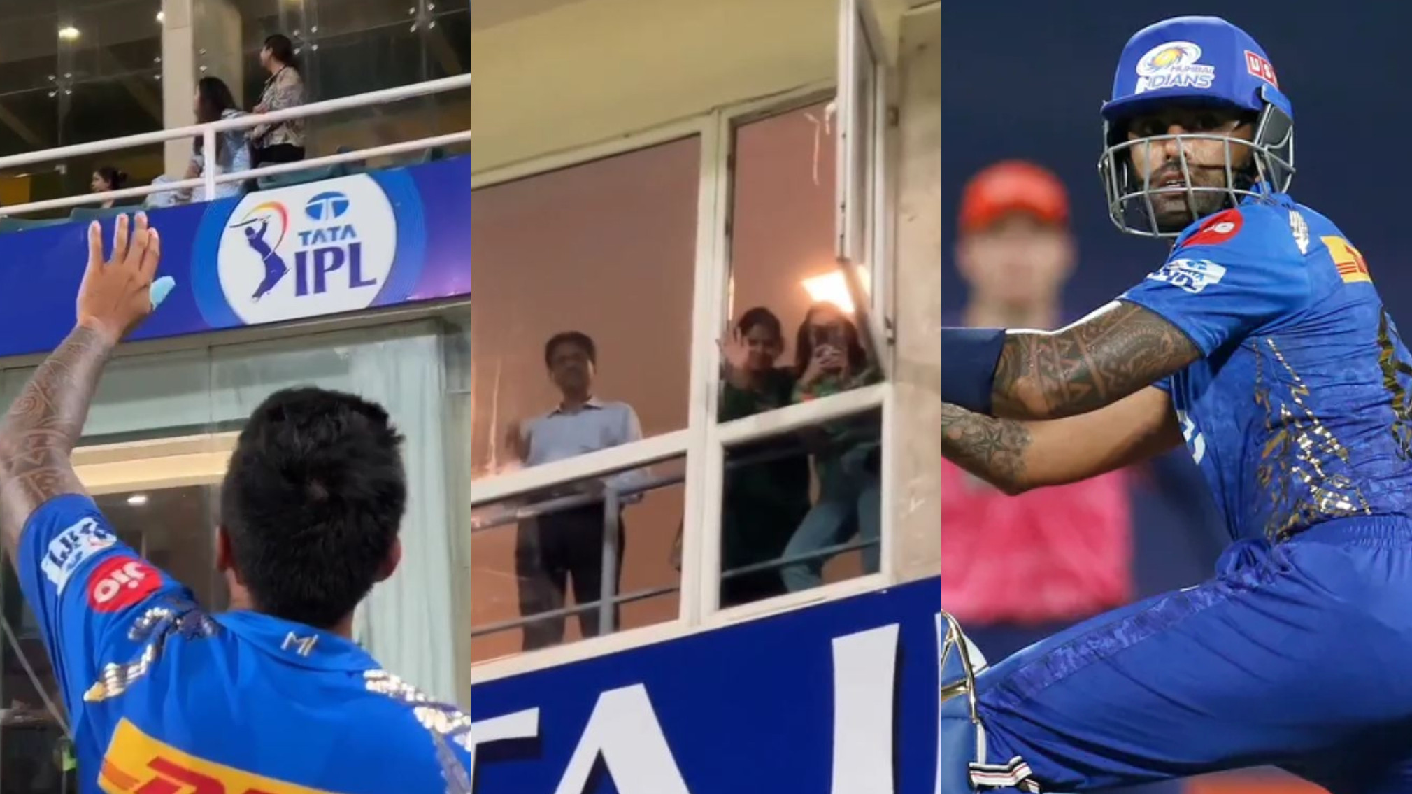 IPL 2022: WATCH- Suryakumar Yadav spotted having a moment with his family after leading MI defeats RR