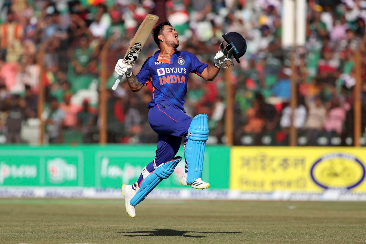 Ishan Kishan hit his maiden ODI century and converted it into 210 | AP